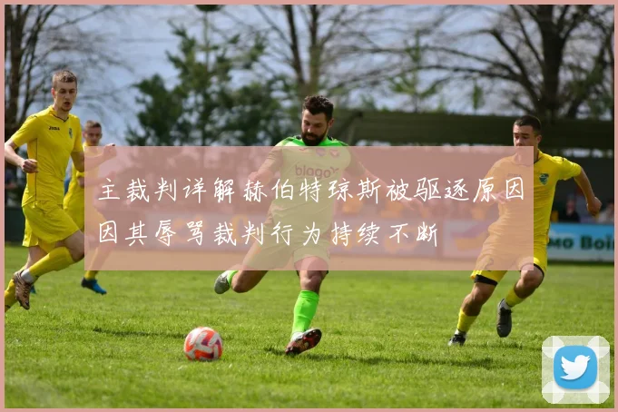 主裁判详解赫伯特琼斯被驱逐原因因其辱骂裁判行为持续不断