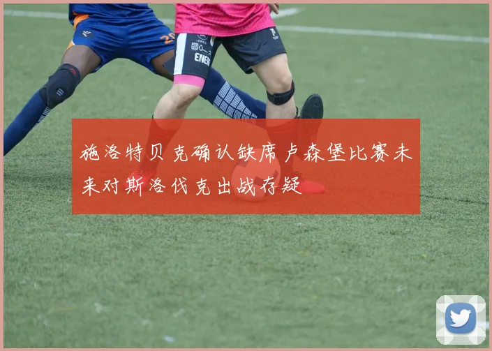 施洛特贝克确认缺席卢森堡比赛未来对斯洛伐克出战存疑